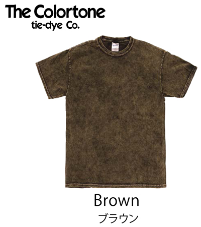 The Colortone tie-dye Co.（カラートーン）TD1300　5.3オンスミネラルウォッシュTシャツ